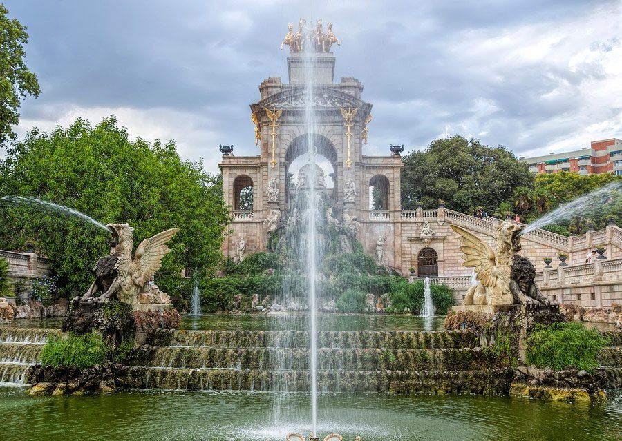 Relaxare in Parc de la Ciutadella