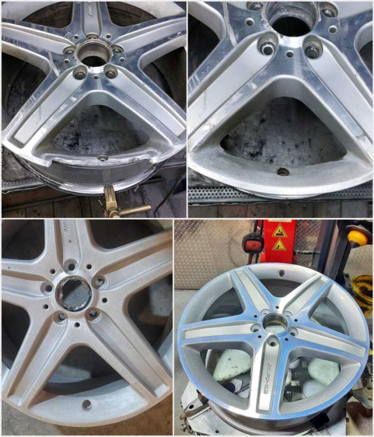 Indreptari jante din aluminiu si aliaj