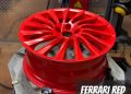 Jante si roti ferrari red